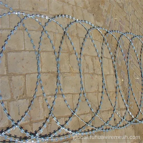 Razor Wire Flat Flat Razor Wire Barbed for Type Ribbon Panels Manufactory